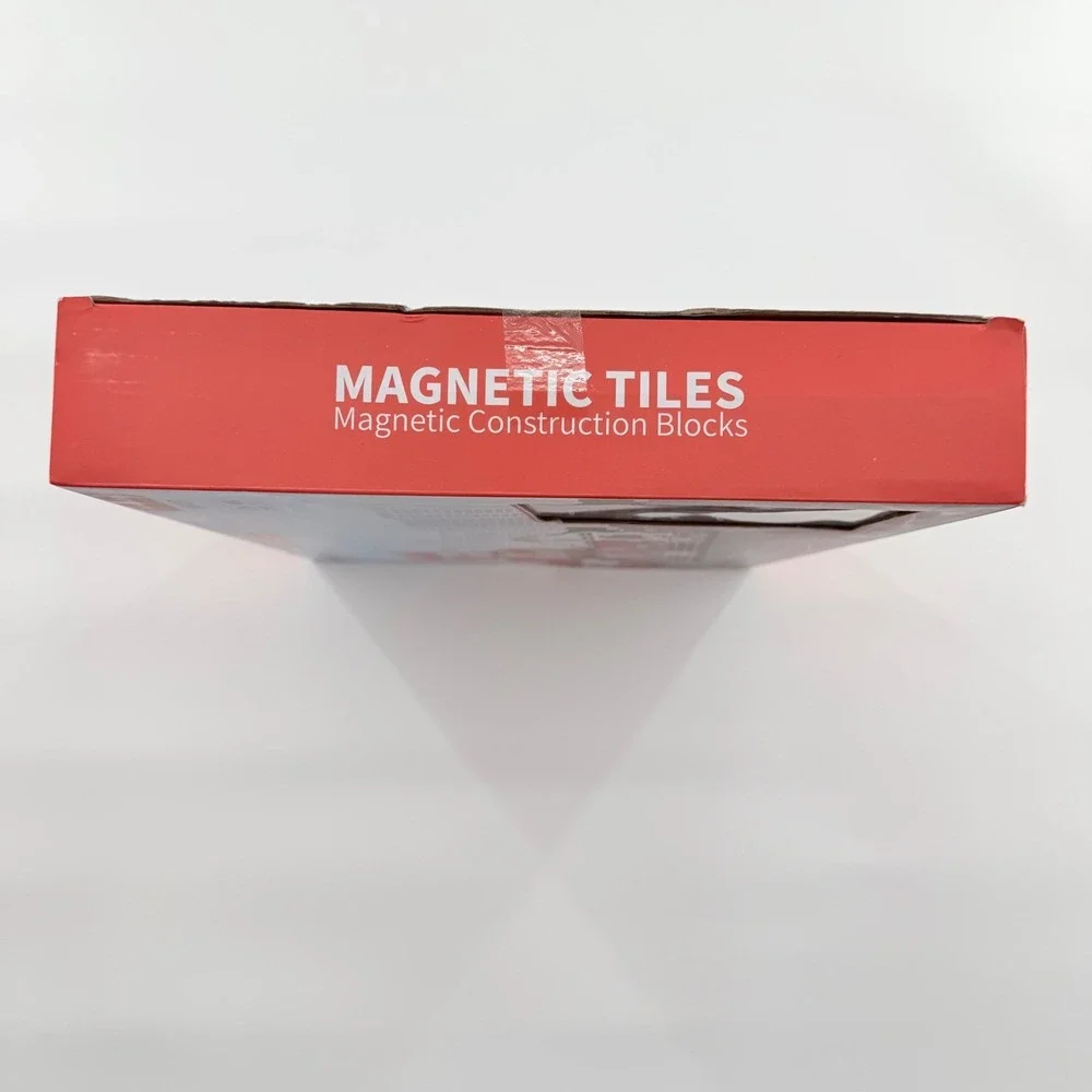 Magnetic Tiles Fire Station Creative Open-Ended Play Skill Building Set